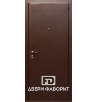 недорогая металлическая дверь для стандартного проёма