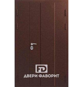 Стальная дверь для подъезда с цинкогрунтом
