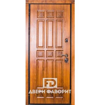 Дверь (экошпон) с терморазрывом усилена тремя петлями