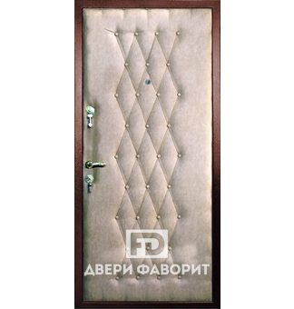 Металлическая недорогая дверь с внутренним открыванием