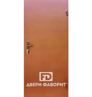 Дверь стальная в загородный дом с цинкогрунтом - МД-238