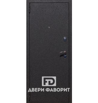 железная дверь с порошковым напылением