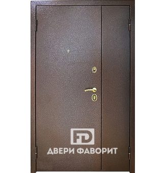 Дверь в тамбур двустворчатая антивандальная