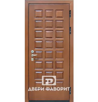 Стальная уличная дверь с терморазрывом