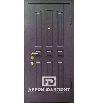 Стальная уличная дверь с терморазрывом (МДФ)
